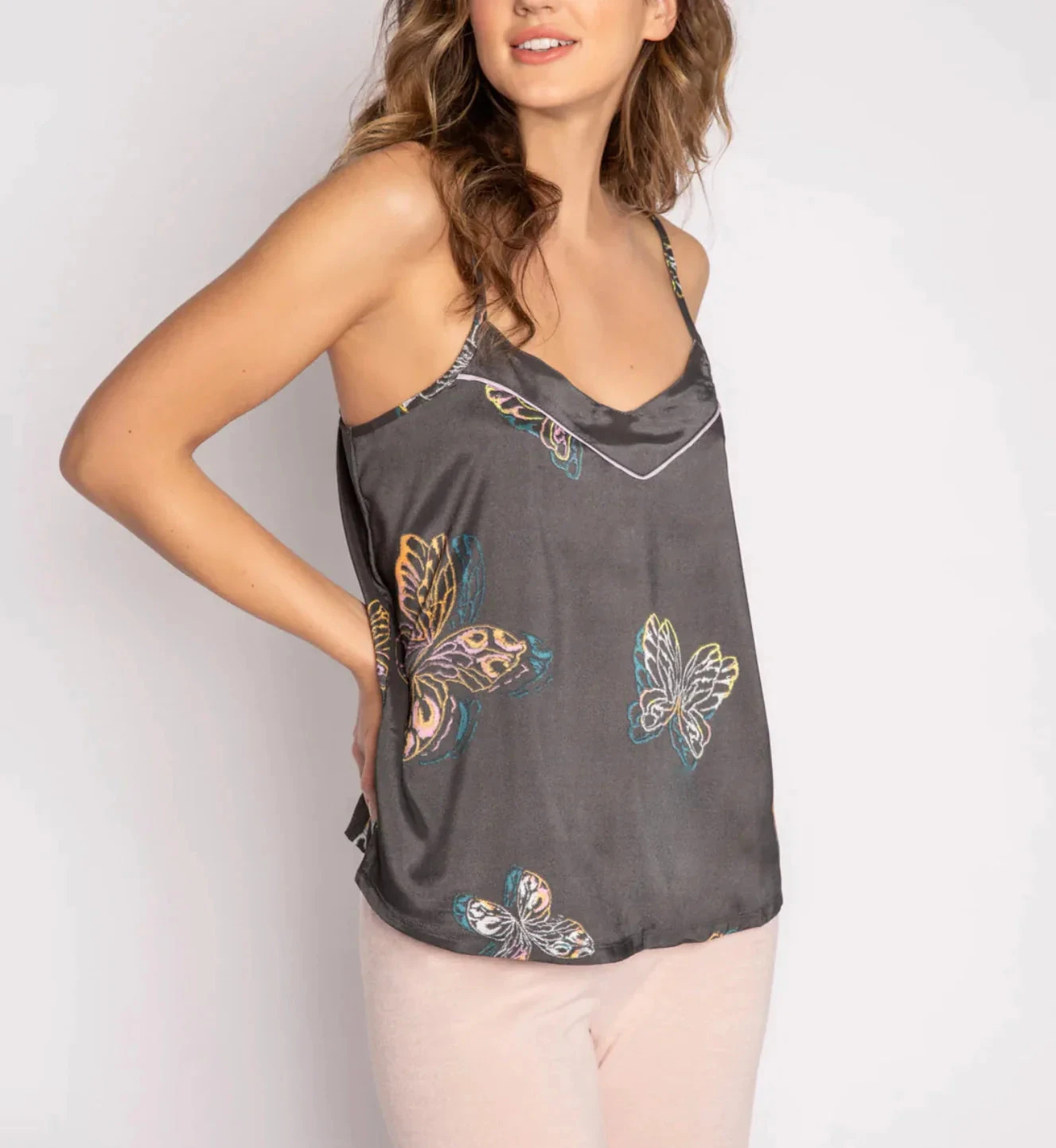 PJ SALVAGE CAMI ALL THAT FLUTTERS TOP 5 PJ SALVAGE CAMI ALL THAT FLUTTERS TOP - Image 5