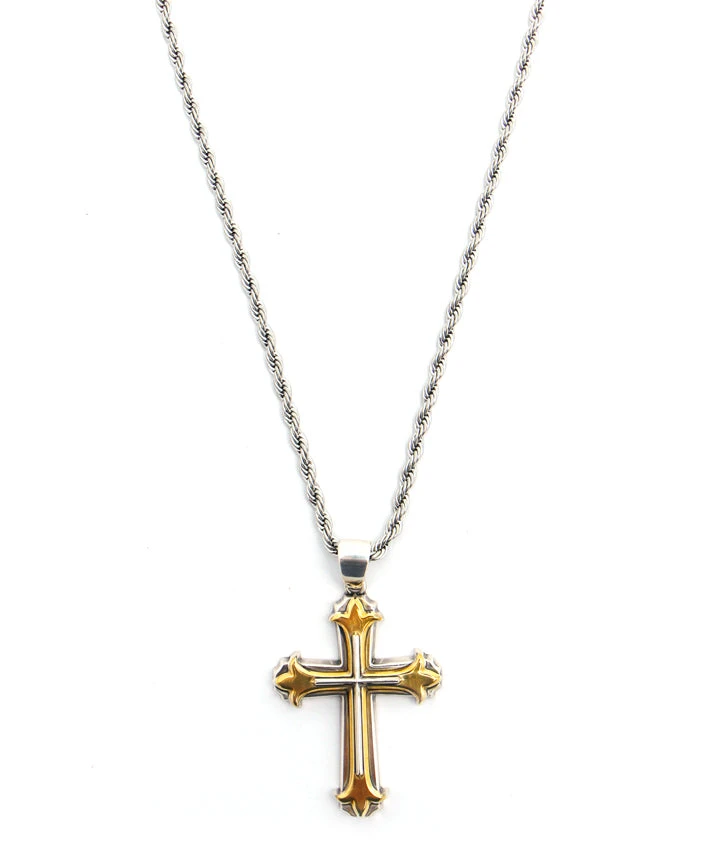 Layered Cross Necklace 1 Layered Cross Necklace