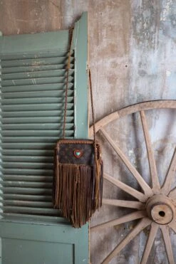 LEATHER AND VODKA MARLY CAMEL FRINGE 20CT KINGMAN TURQUOISE BAG 15 LEATHER AND VODKA MARLY CAMEL FRINGE 20CT KINGMAN TURQUOISE BAG -Western Cowboy Clothing Store 0D6A0030