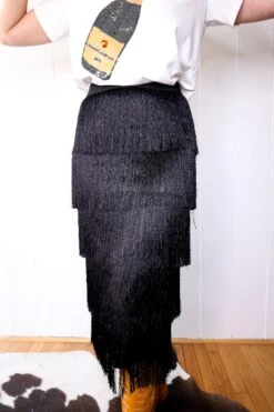 BEULAHSTYLE FRINGE SKIRT -Western Cowboy Clothing Store 0D6A0152