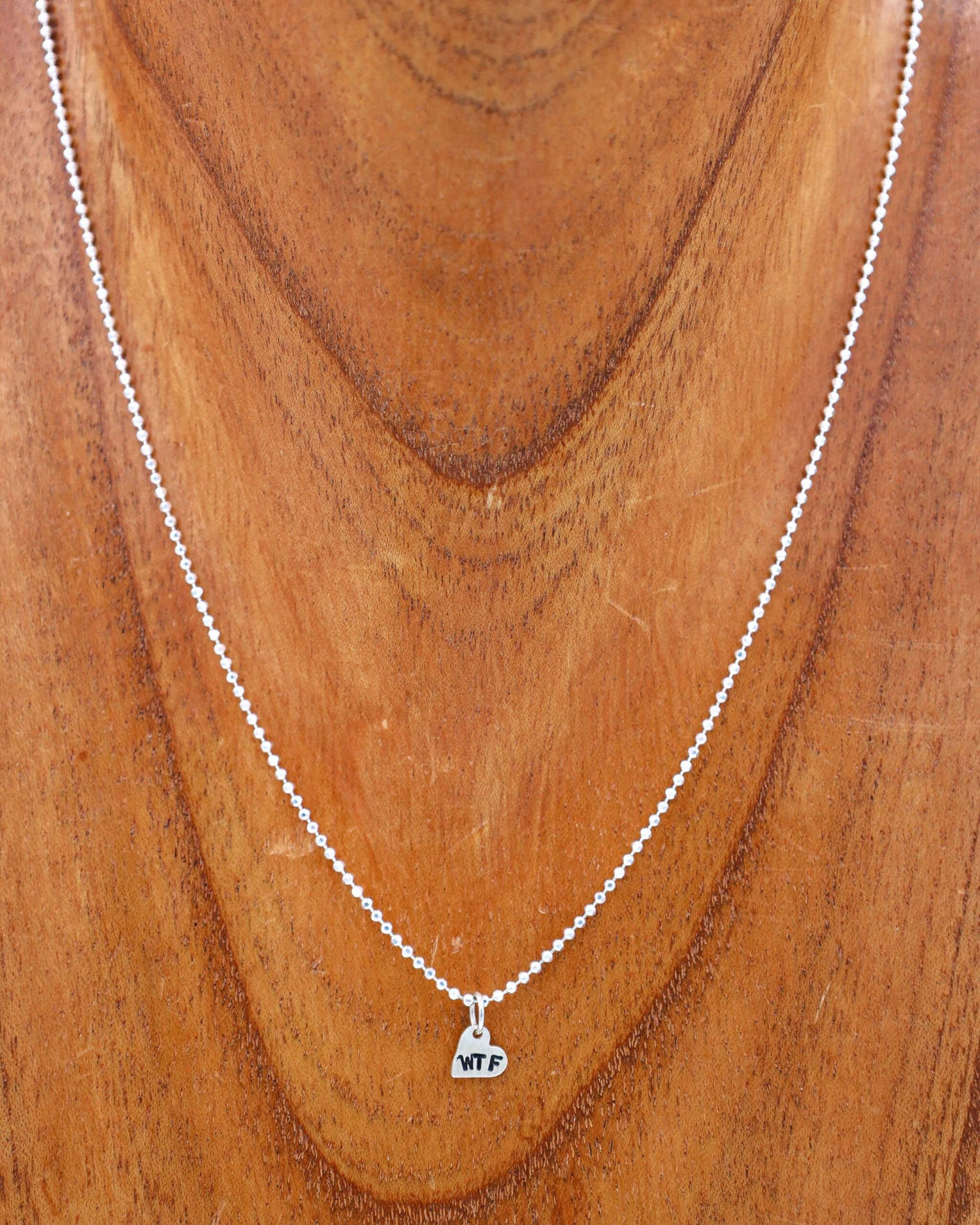 18" Sterling Silver WTF Necklace 1 18" Sterling Silver WTF Necklace