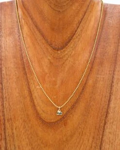 18" Gold FU Necklace