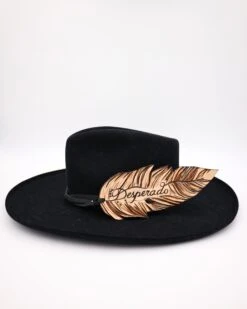 CASEY CURTIS DESPERADO LEATHER FEATHER HATBAND -Western Cowboy Clothing Store 0D6A6660 75ccc444 4dd6 4621 8190 72fc7fd7b005