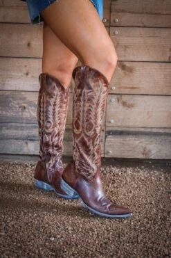 OLD GRINGO WOMEN'S MAYRA BRASS BOOT -Western Cowboy Clothing Store 0D6A8600