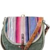 TOTEM MESSENGER LAVENDER SERAPE BAG