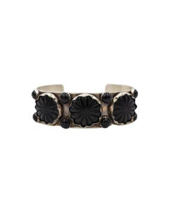 Richard Schmidt Onyx Starburst Cuff