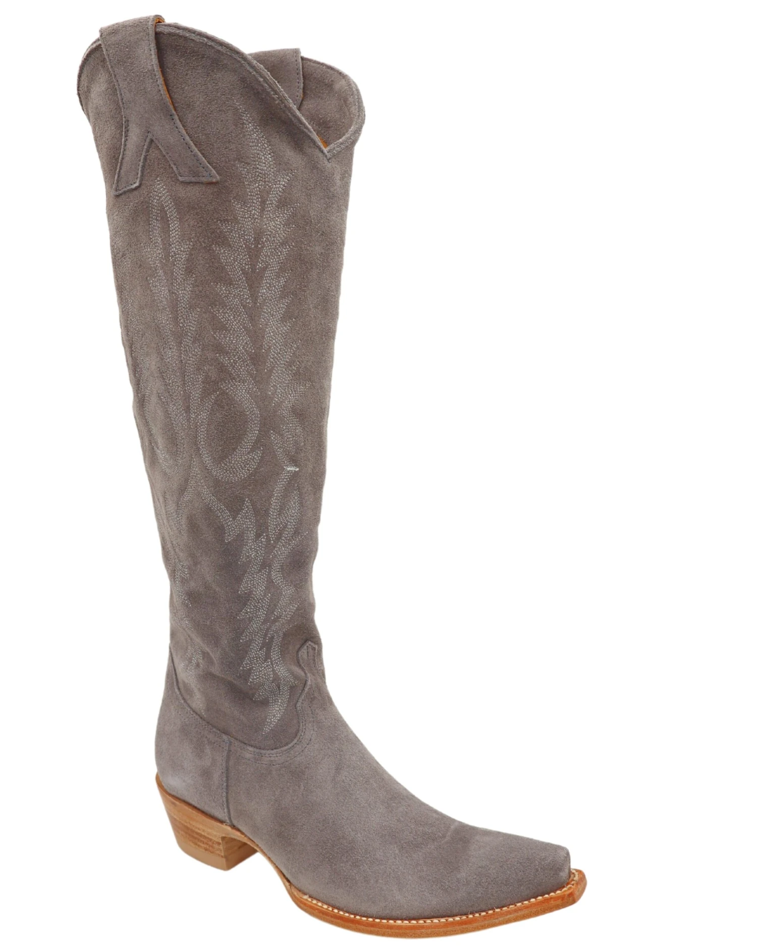OLD GRINGO WOMEN'S MAYRA GREY SUEDE BOOT 3 OLD GRINGO WOMEN'S MAYRA GREY SUEDE BOOT - Image 3