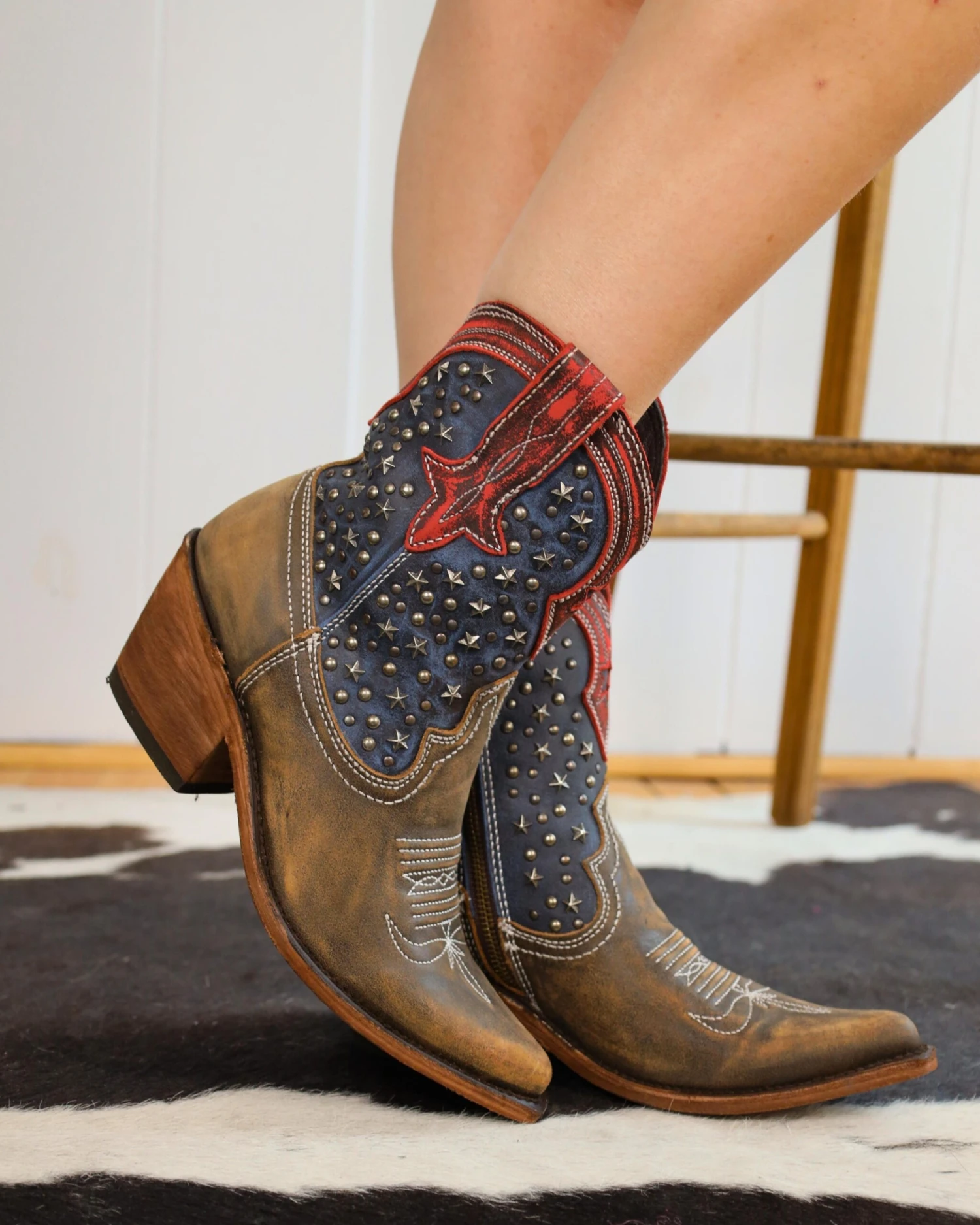 LIBERTY BLACK WOMEN'S STAR TOP VINTAGE CANELLA BOOT 10 LIBERTY BLACK WOMEN'S STAR TOP VINTAGE CANELLA BOOT - Image 10