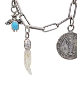 LOVE TOKENS MELODY CHAIN WITH CHARMS NECKLACE -Western Cowboy Clothing Store 151 883df144 03e1 42d3 8e31 2b476b50c61a