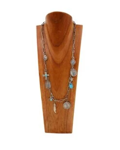 LOVE TOKENS MELODY CHAIN WITH CHARMS NECKLACE -Western Cowboy Clothing Store 158 e41d6ce4 9ff5 4e82 8f5a 66c232982786