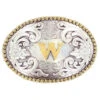 W INITIAL BUCKLE