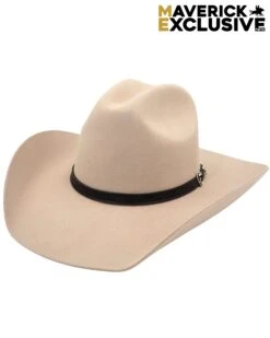 MAVERICK FINE WESTERN WEAR SILVERBELLY HEATHER HAT