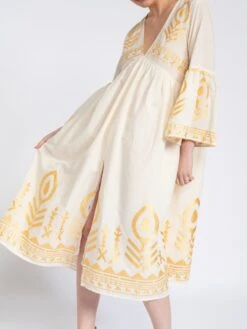 SMF BELL SLEEVE PRINT DRESS -Western Cowboy Clothing Store 1676297688 137ac27f68b932475ddfd25d610670d3