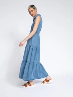 SMF BUTTON POCKETS DRESS -Western Cowboy Clothing Store 1676298063 fb0a9d6b112245468a05451b4f69b962