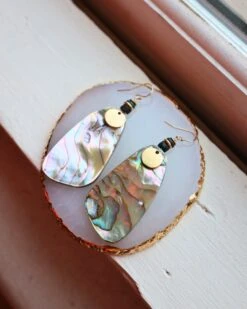 PEYOTE BIRD ABALONE SLAB DANGLE EARRING 10 PEYOTE BIRD ABALONE SLAB DANGLE EARRING -Western Cowboy Clothing Store 169 6b3e225a 3dc0 4be8 ab55 a9b0938ace46
