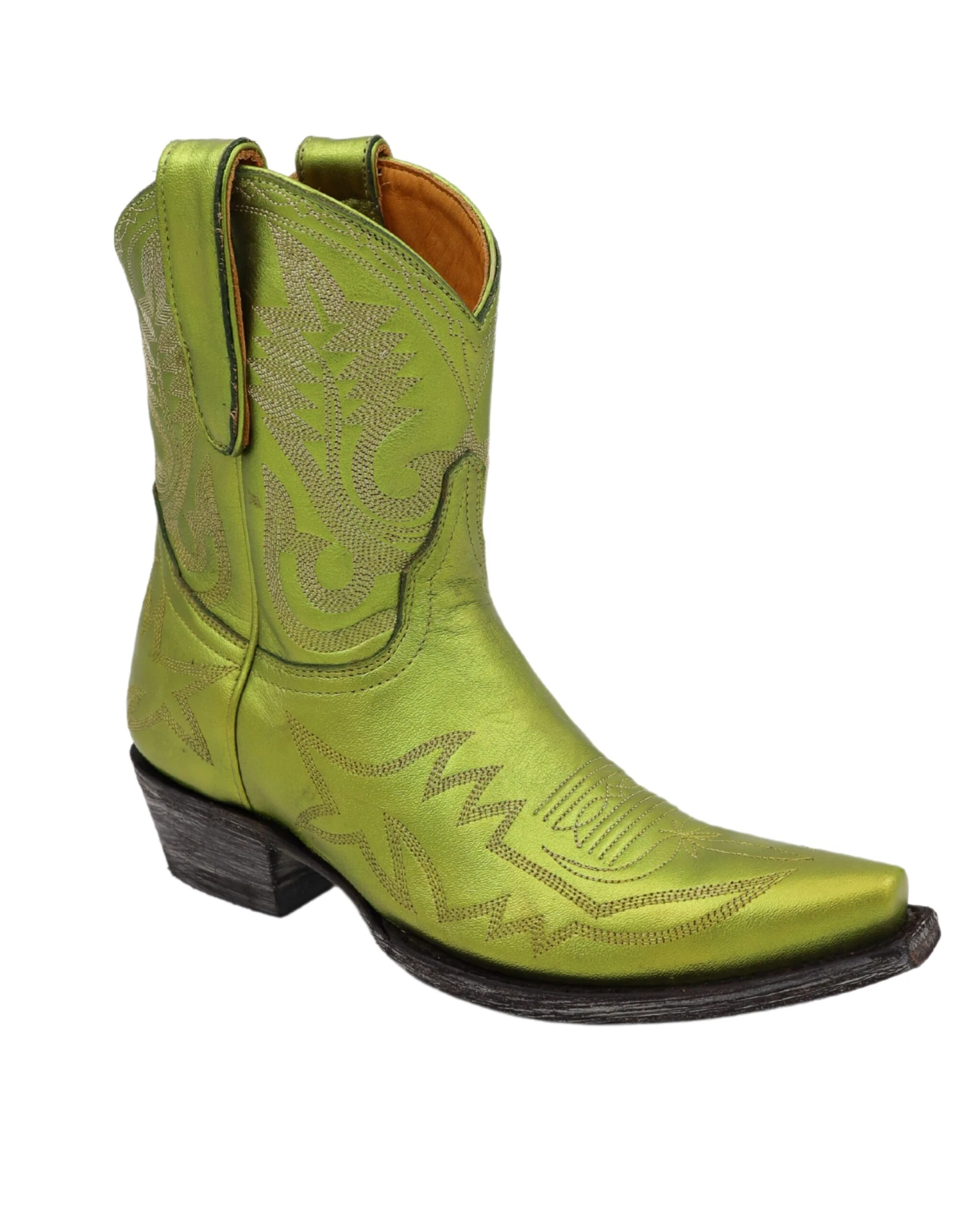 OLD GRINGO WOMEN'S NEVADA LIME GREEN BOOT 3 OLD GRINGO WOMEN'S NEVADA LIME GREEN BOOT - Image 3