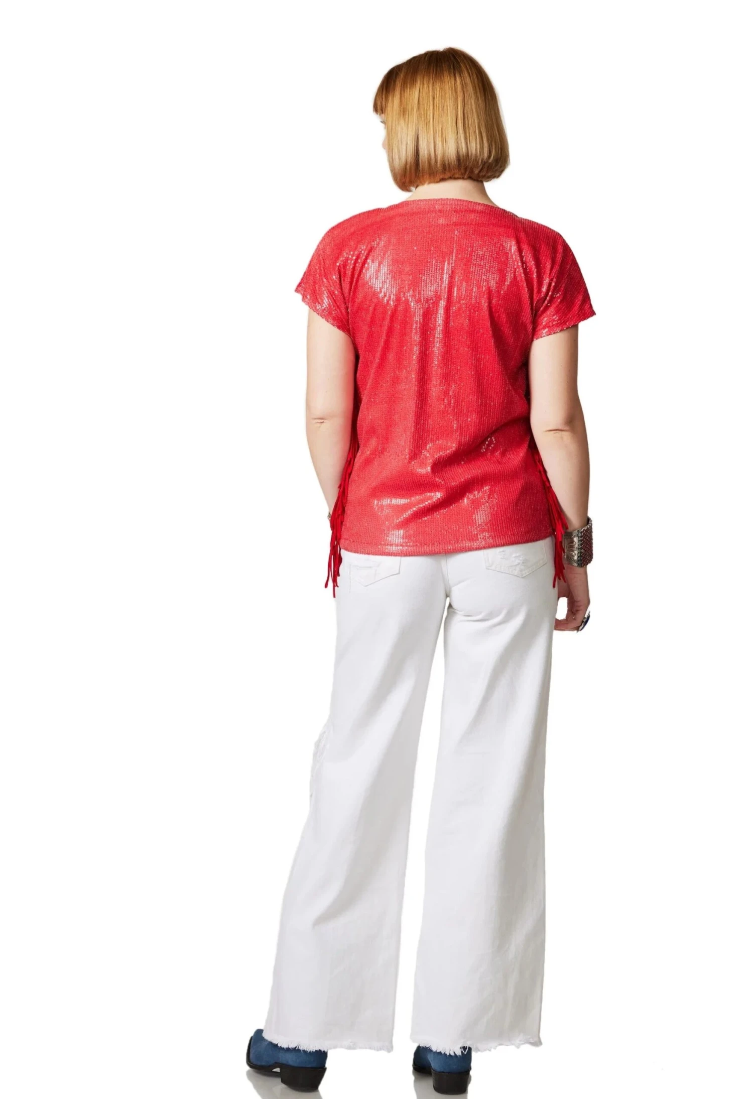 DOUBLE D RANCHWEAR HORSESHOE HEAVENS TOP 2 DOUBLE D RANCHWEAR HORSESHOE HEAVENS TOP - Image 2