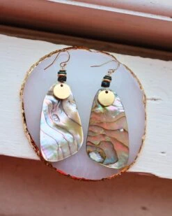 PEYOTE BIRD ABALONE SLAB DANGLE EARRING 11 PEYOTE BIRD ABALONE SLAB DANGLE EARRING -Western Cowboy Clothing Store 170 bd85deca 75b6 4772 9beb 16acd4529bc1