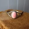 NAJA QUEEN PINK CONCH OVAL CUFF