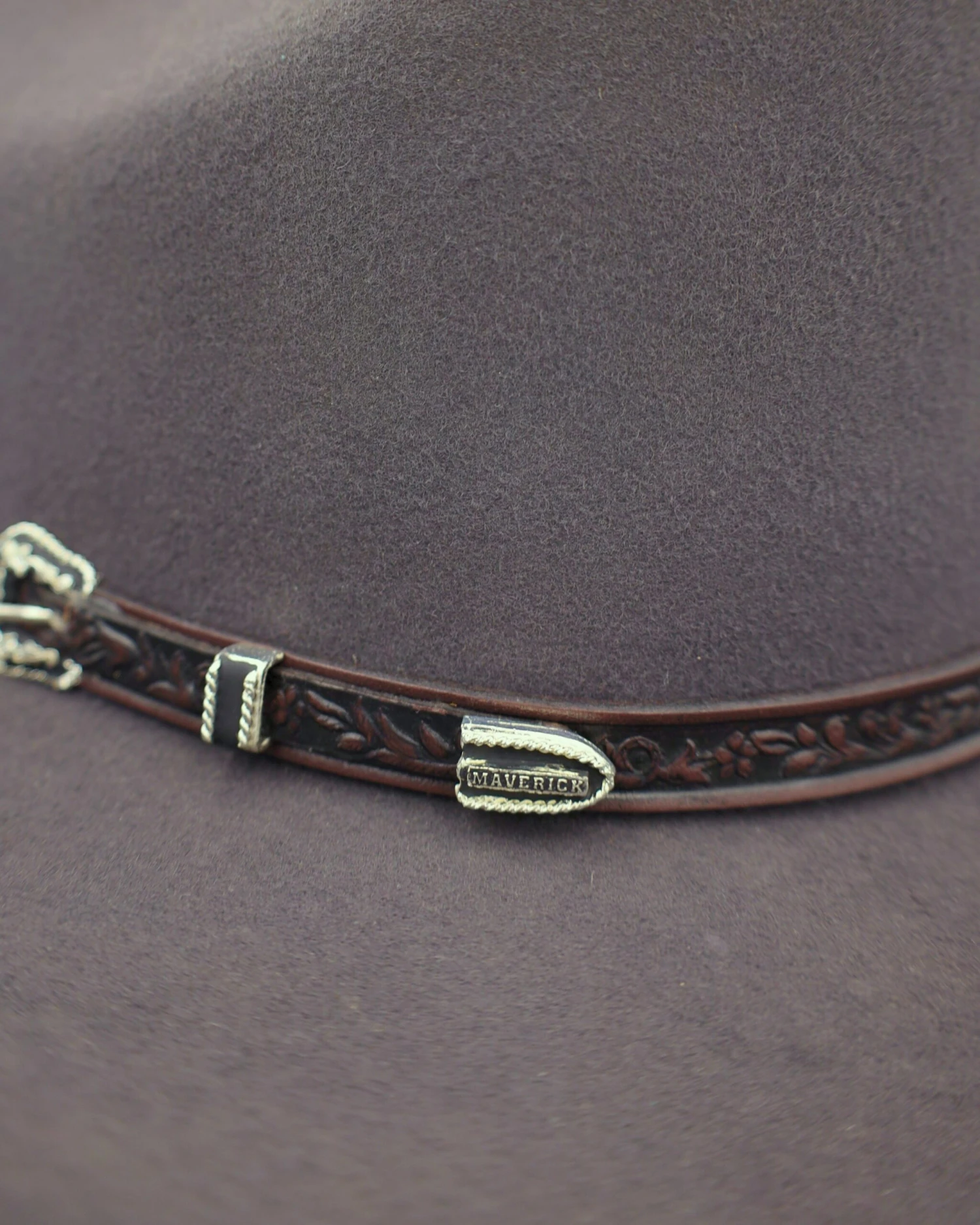 MAVERICK WESTERN WEAR HEATHER GRANITE HAT 4 MAVERICK WESTERN WEAR HEATHER GRANITE HAT - Image 4