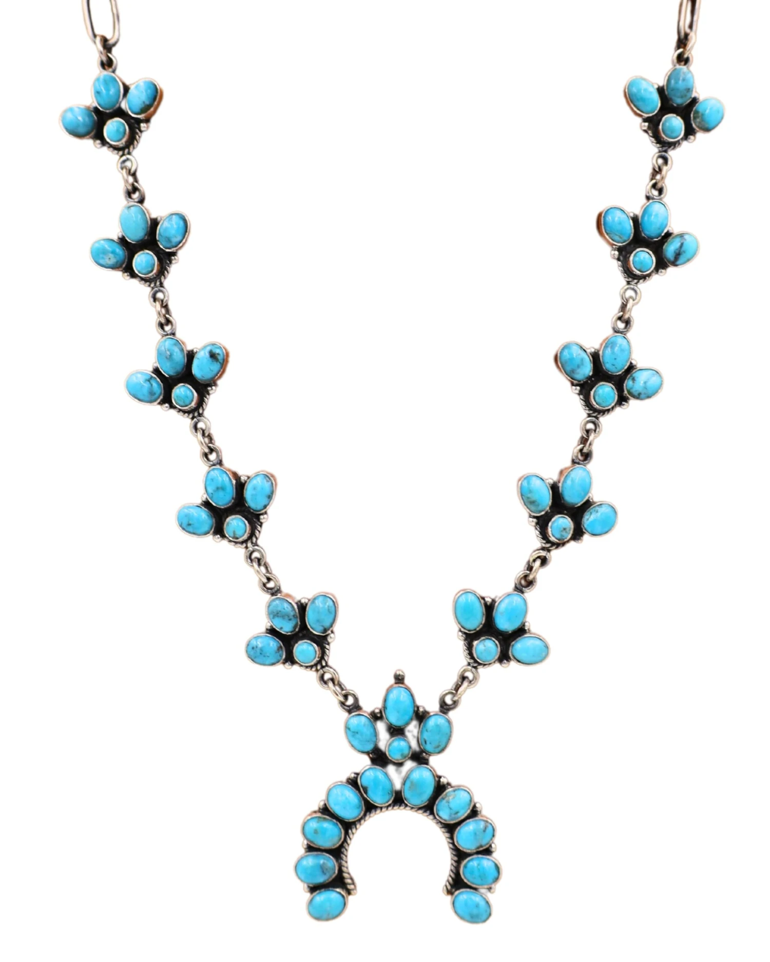 TURQUOISE BABY NAJA NECKLACE 1 TURQUOISE BABY NAJA NECKLACE