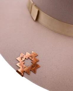 THE WINGED HEART SANTA FE COPPER STAMPED HAT CLIP -Western Cowboy Clothing Store 185 5578e662 42e0 4cb3 bbac abe30172171a