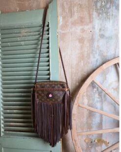 LEATHER AND VODKA COMPIEGNE 23 CHOC 34CT PINK COBALTO BAG -Western Cowboy Clothing Store 191 85c806ab 3d61 4042 a12c 57e428a8b6f9