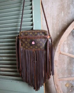 LEATHER AND VODKA COMPIEGNE 23 CHOC 34CT PINK COBALTO BAG -Western Cowboy Clothing Store 193 1fa7327f 2040 426c b566 6bd3affdf894