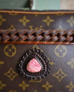 LEATHER AND VODKA COMPIEGNE 23 CHOC 34CT PINK COBALTO BAG -Western Cowboy Clothing Store 195 f8c0715f 1fee 4751 98d4 bc2b1235f83d