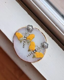 LARGE BUMBLE BEE JASPER FIREFLY EARRING 20 LARGE BUMBLE BEE JASPER FIREFLY EARRING -Western Cowboy Clothing Store 205 cd15ae67 d9d7 4b29 bfef 43b3e3d39384