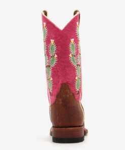 Macie Bean Prickled Pink Kids Boot -Western Cowboy Clothing Store 2092 mk9132 04
