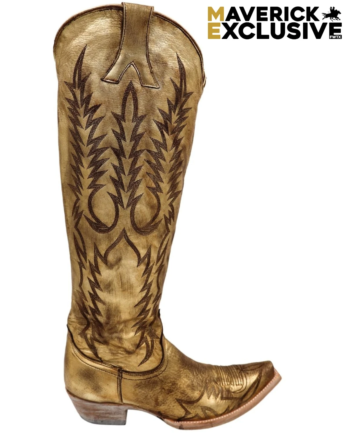 OLD GRINGO WOMEN'S MAYRA GOLD RELAXED BOOT 1 OLD GRINGO WOMEN'S MAYRA GOLD RELAXED BOOT