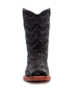 Tanner Mark Toddler Black Sequin Boot 7 Tanner Mark Toddler Black Sequin Boot -Western Cowboy Clothing Store 2209 tmg38001 02