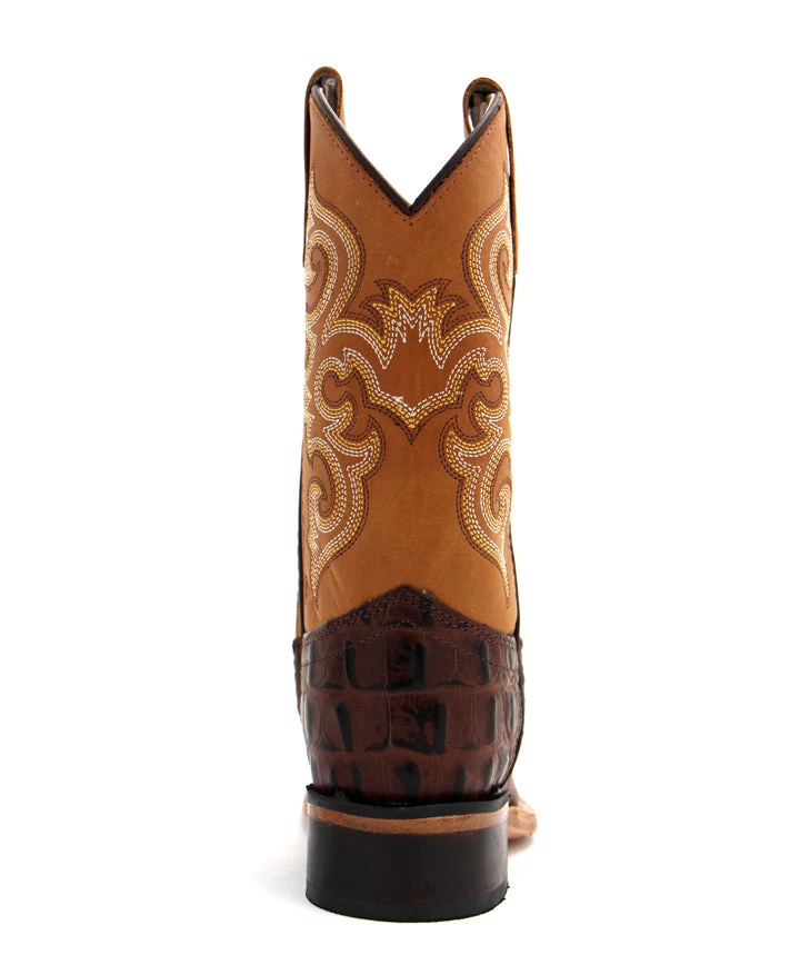 Old West Children's Gator Print Boot 2 Old West Children's Gator Print Boot - Image 2