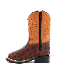 Old West Toddler Gator Print Boot 9 Old West Toddler Gator Print Boot -Western Cowboy Clothing Store 243 bsi1830 03