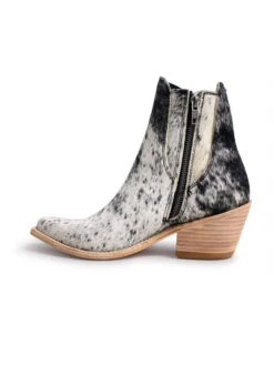 LIBERTY BLACK WOMEN'S MARINA PELO GRANIZO BLANCO NEGRO BOOTIE -Western Cowboy Clothing Store 247077 1200 auto