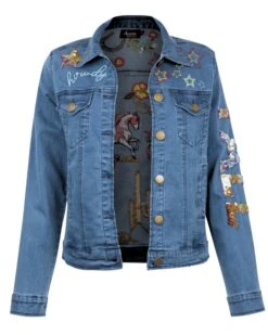 AVANI DEL AMOUR TEXAS EMBROIDERY JACKET