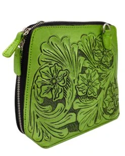 QUE CHULA CATALINA CHICA METALLIC GREEN PURSE -Western Cowboy Clothing Store 256 3e27d71f 0434 41e2 9e21 0aed855e24d6
