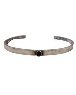 Richard Schmidt Simple Onyx Dot Bracelet