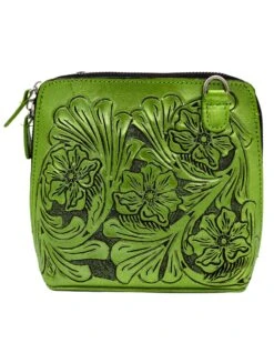QUE CHULA CATALINA CHICA METALLIC GREEN PURSE -Western Cowboy Clothing Store 257 7f697df0 e5af 4826 b982 ac2fcfeed3d7