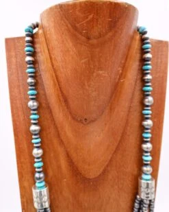 38" 4 STRAND TURQUOISE NAVAJO PEARL NECKLACE 11 38" 4 STRAND TURQUOISE NAVAJO PEARL NECKLACE -Western Cowboy Clothing Store 261 465b05bd 66ce 48e9 84d4 dcce54630485