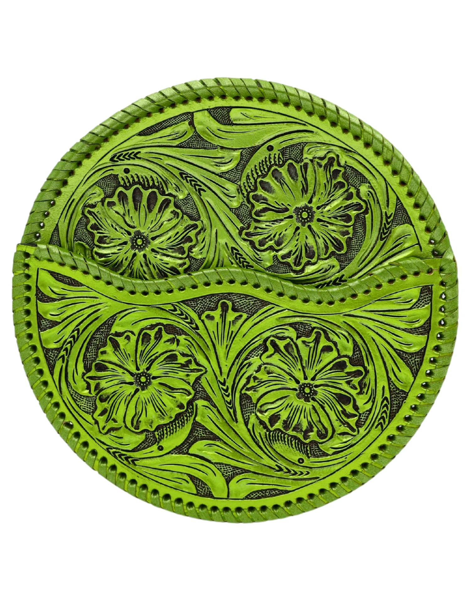 QUE CHULA REDONDO METALLIC GREEN PURSE 6 QUE CHULA REDONDO METALLIC GREEN PURSE - Image 6