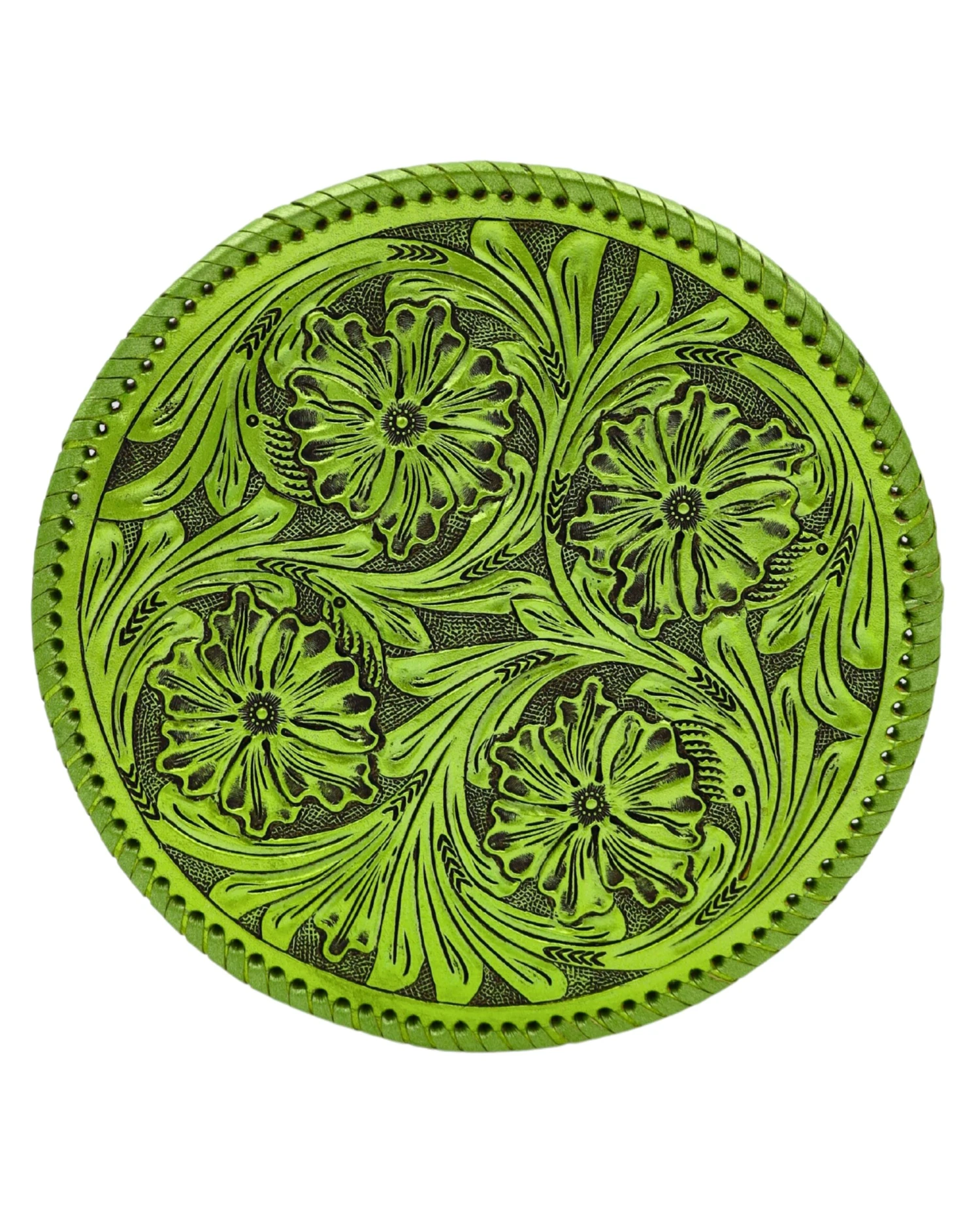 QUE CHULA REDONDO METALLIC GREEN PURSE 5 QUE CHULA REDONDO METALLIC GREEN PURSE - Image 5