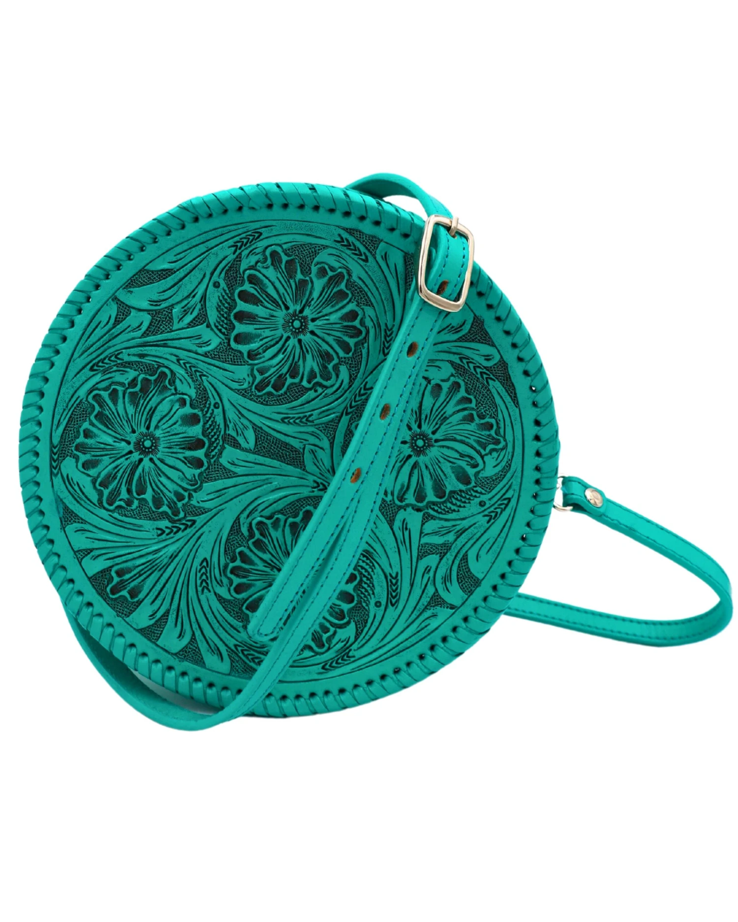 QUE CHULA REDONDO TURQUOISE PURSE 1 QUE CHULA REDONDO TURQUOISE PURSE
