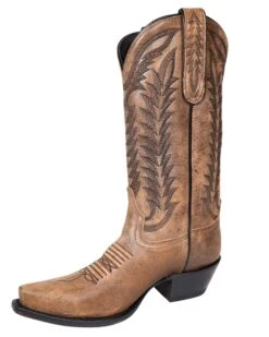 CABORCA SILVER BY LIBERTY BLACK WOMEN'S TRACY FONTANA CRACK TAN BOOT -Western Cowboy Clothing Store 282 8b010e33 3c47 4836 b4ad 5562ee680dd0