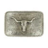LONGHORN ROPE EDGE BUCKLE