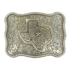TEXAS SCROLLED BUCKLE