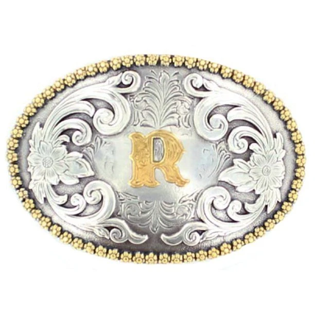 R INITIAL BUCKLE 1 R INITIAL BUCKLE