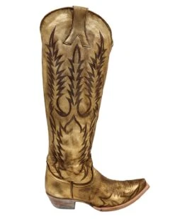 OLD GRINGO WOMEN'S MAYRA GOLD RELAXED BOOT 9 OLD GRINGO WOMEN'S MAYRA GOLD RELAXED BOOT -Western Cowboy Clothing Store 40 2359f181 6083 4537 88ce bb22abaff63d