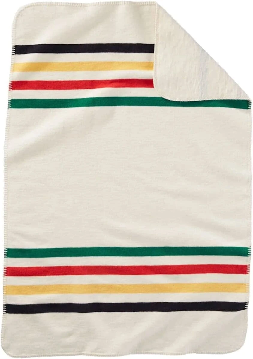 PENDLETON ORGANIC GLACIER BABY BLANKET 1 PENDLETON ORGANIC GLACIER BABY BLANKET